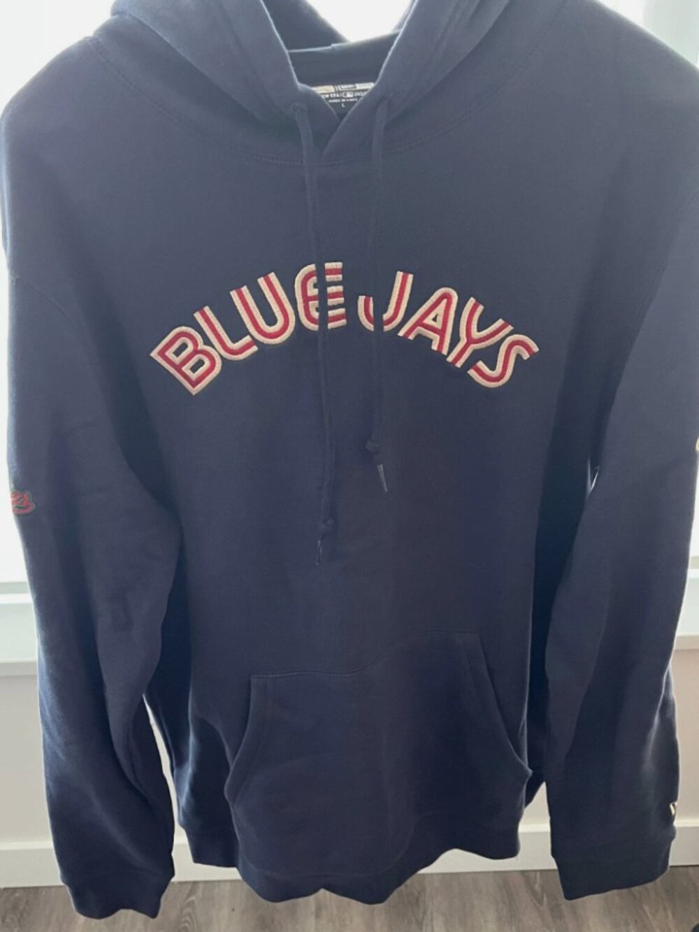 Toronto Blue Jays- Cooperstown Classic New Era 1992 World Series Hoodie- Size L